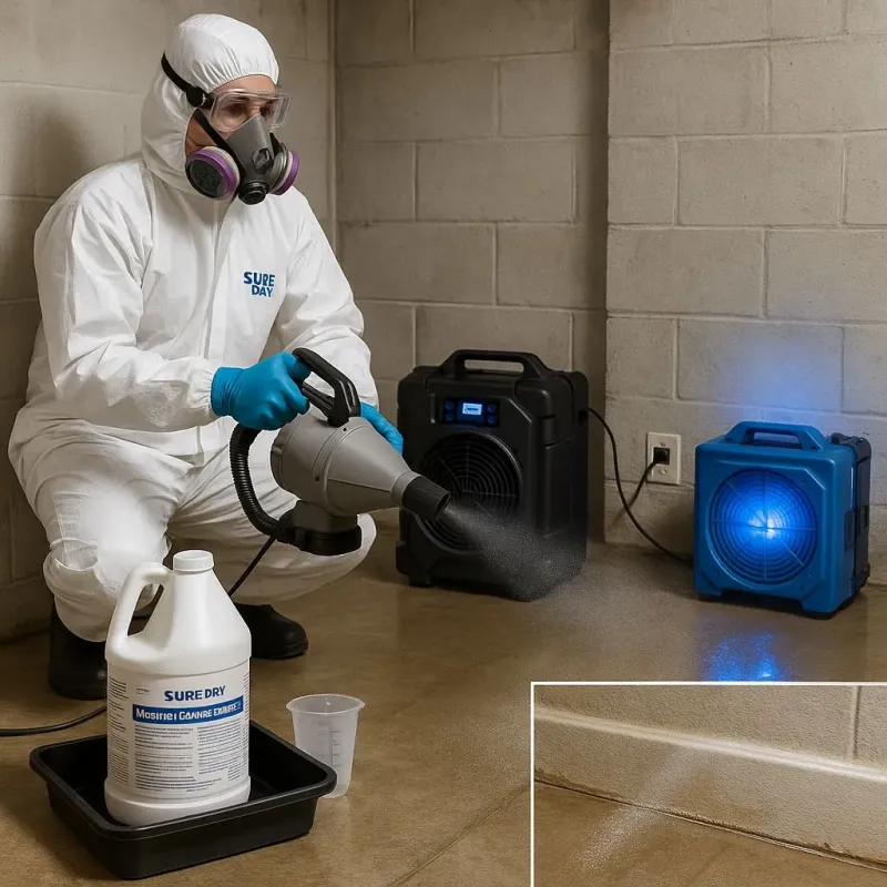 Sanitization and Odor Removal process in Denver, PA