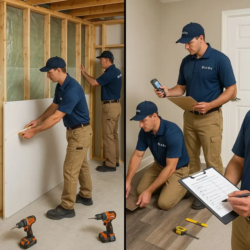 Repairs and Reconstruction process in Denver, PA