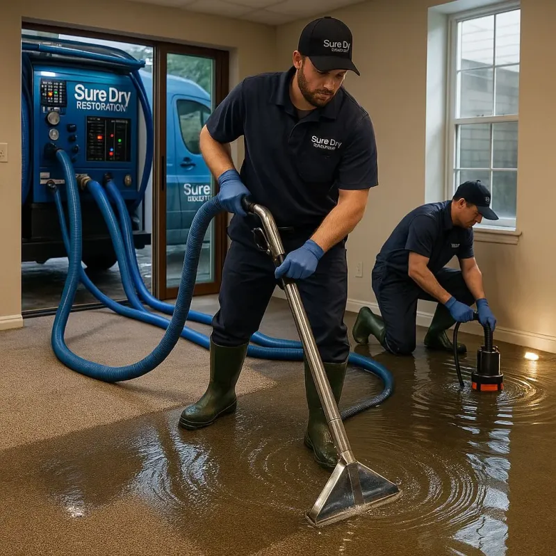 Water Extraction and Removal process in Denver, PA